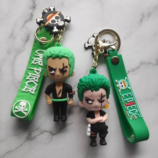 One piece Zoro B | 3D Lanyard Keychain | Silicone - Senzo