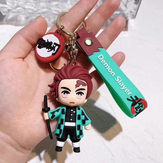 Demon slayer Anime | Tanjiro B | 3D Silicone Keychain - Senzo