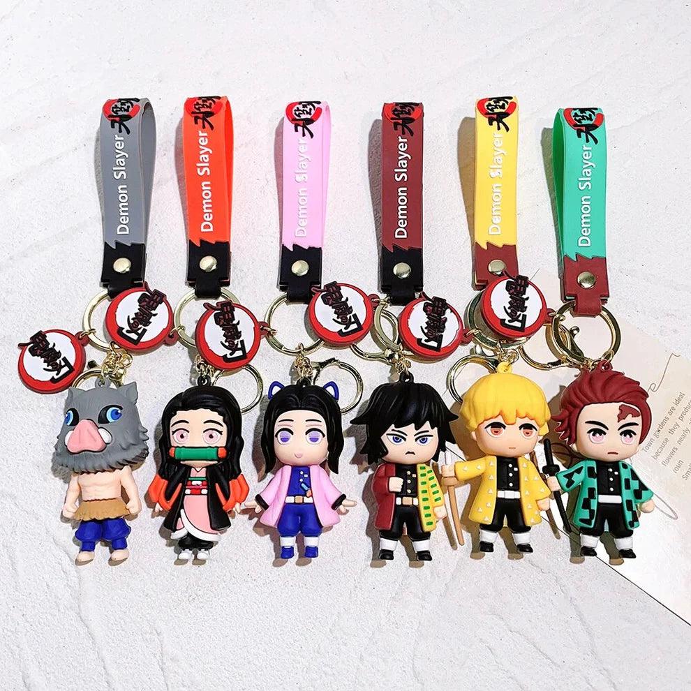 Demon slayer Anime | Tanjiro B | 3D Silicone Keychain - Senzo