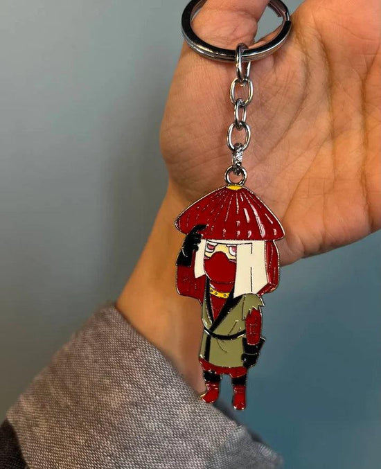 Naruto Anime | sarutobi Character | METAL Keychains - Senzo