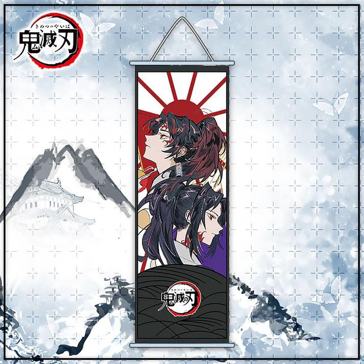 Demon Slayer Tsugikuni Yoriichi Slaying Corps Anime Poster Wall Scroll - Senzo