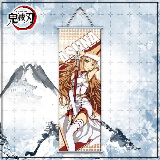 Sword Art Online Asuna Anime Wall Scroll Poster - Senzo