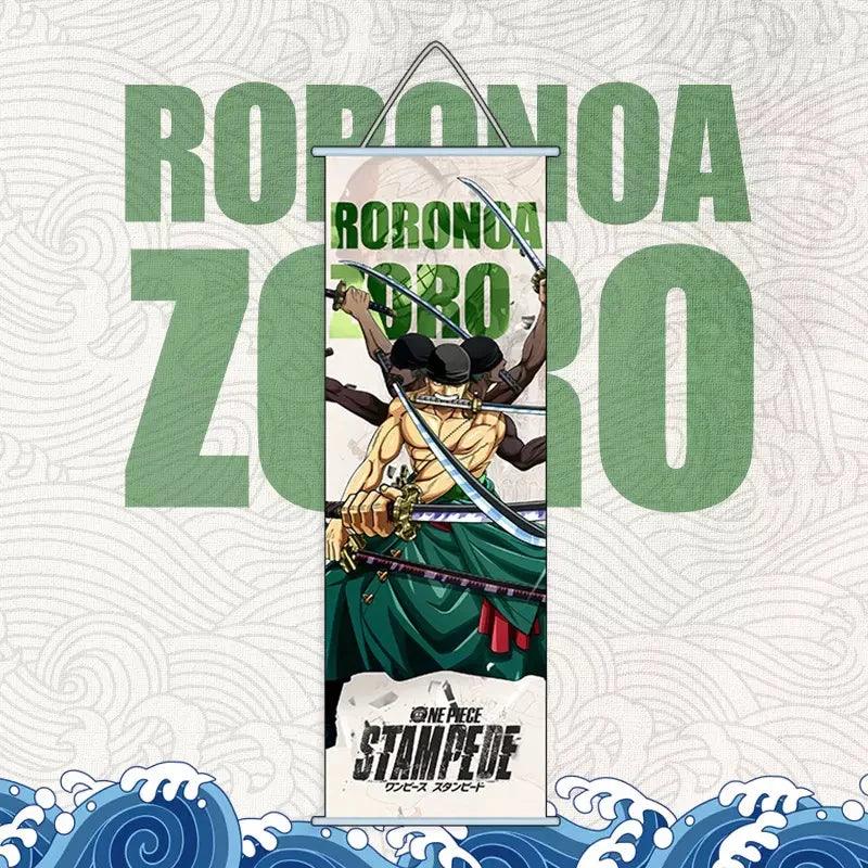 One Piece | Roronoa Zoro Anime Poster Wall Scroll - Senzo