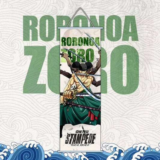 One Piece | Roronoa Zoro Anime Poster Wall Scroll - Senzo