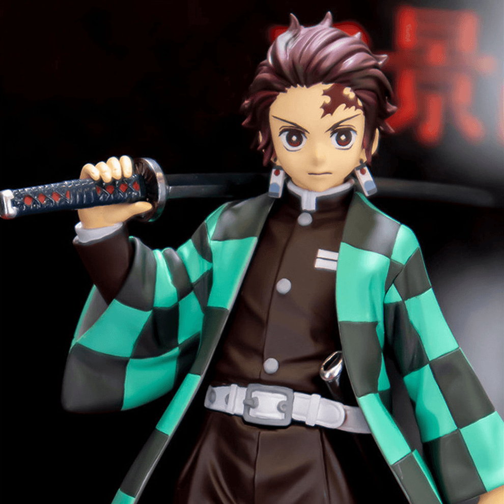 Tanjiro Kamado Action Figure PVC Model – Demon Slayer Collectible | Premium Anime Figurine - Senzo