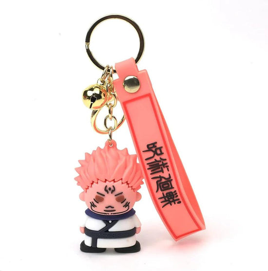 Cute 3D Sukuna Silicone Lanyard Keychain | Durable | Stylish - Senzo