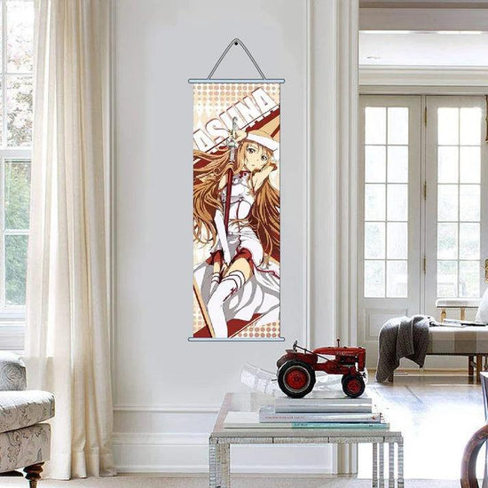 Sword Art Online Asuna Anime Wall Scroll Poster - Senzo