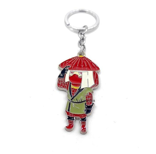 Naruto Anime | sarutobi Character | METAL Keychains - Senzo