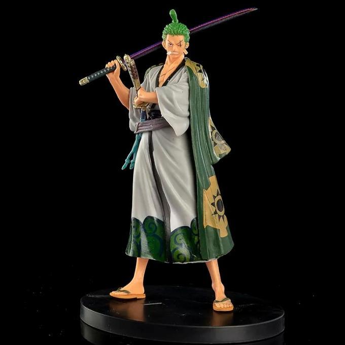 Roronoa Zoro Kimono Action Figure – One Piece Collectible | Premium Anime Figurine - Senzo