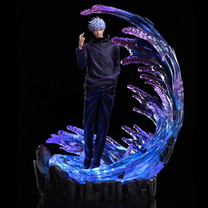 Jujutsu Kaisen Gojo Satoru LED Lights And Changeable Head Action Figure - Senzo