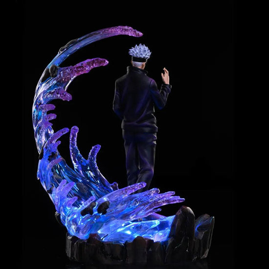 Jujutsu Kaisen Gojo Satoru LED Lights And Changeable Head Action Figure - Senzo