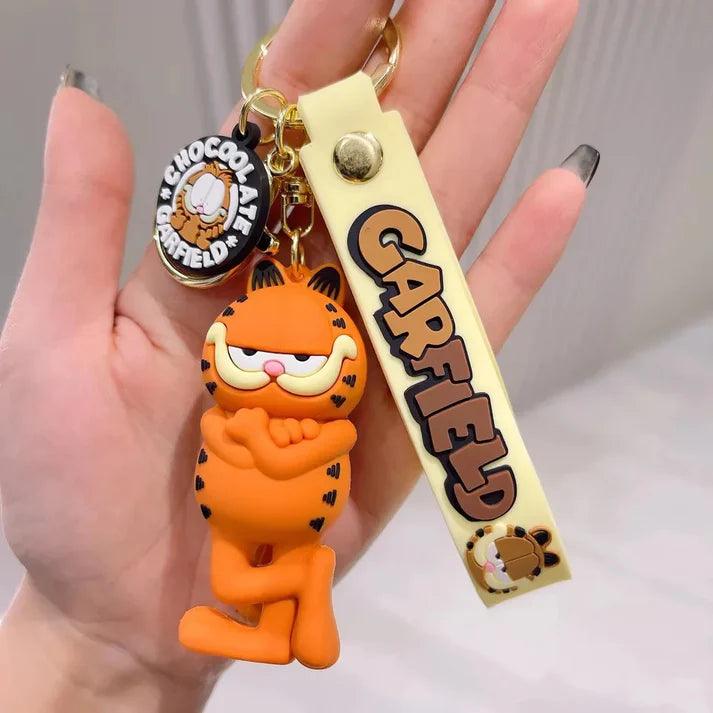 Garfield C | 3D Lanyard Keychain | Silicone - Senzo