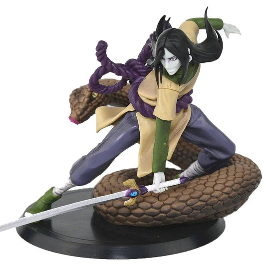 Naruto Shippuden Orochimaru Snake Action Figure Collectible Toy Statue - Senzo