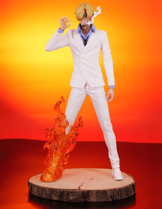 Vinsmoke Sanji Fantasy White Action Figure – One Piece Collectible | Premium Anime Figurine - Senzo