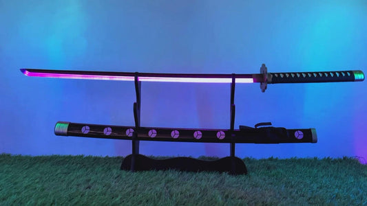 Anime-Themed LED Katana – Roronoa Zoro’s Shusui Sword - Senzo