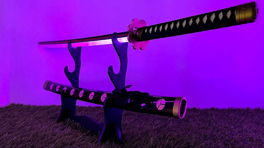 Anime-Themed LED Katana – Roronoa Zoro’s Shusui Sword - Senzo