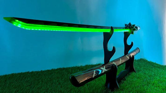 ANIME THEMED LED KATANA | Demon Slayer Sanemi’s Nichirin Sword - Senzo