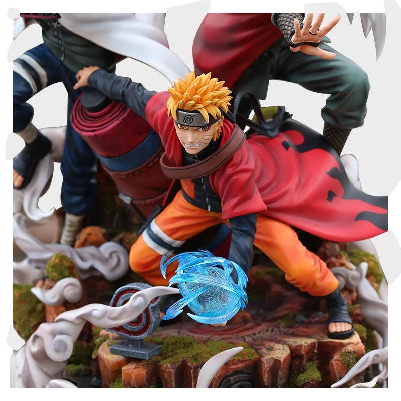 Naruto | Legendary Trio : Naruto, Minato & Jiraiya PVC Action Figurine - Senzo