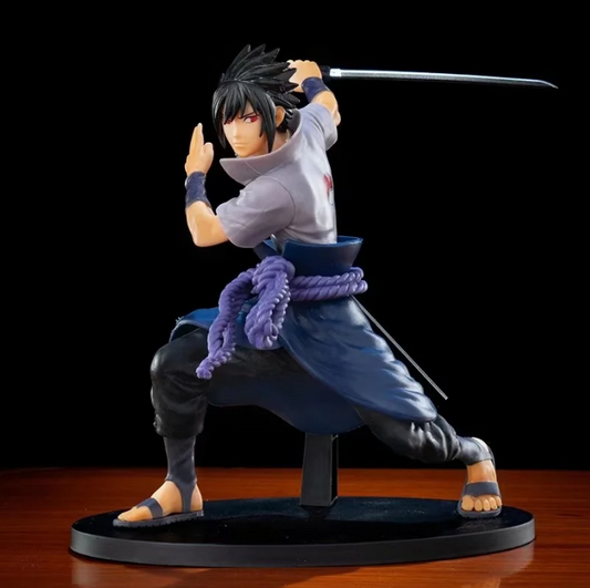 Naruto Sasuke Uchiha With Sword PVC Action Figure