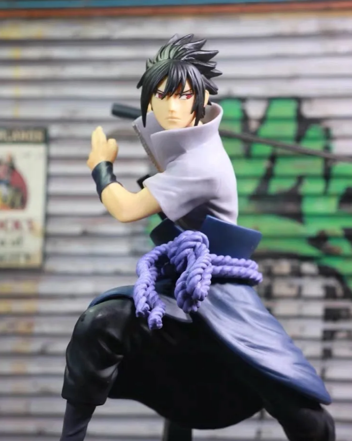 Naruto Sasuke Uchiha With Sword PVC Action Figure