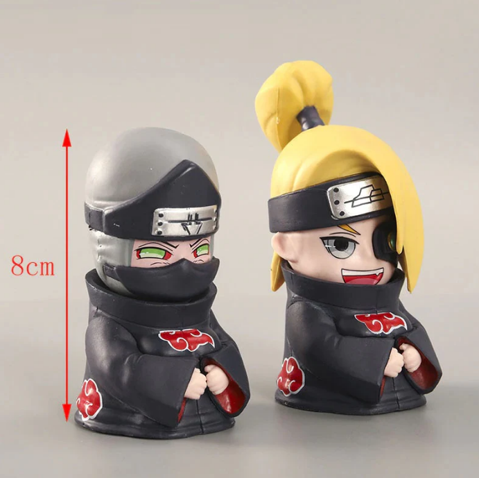 Naruto Palm Series Akatsuki Full set Of 6 Action Figure