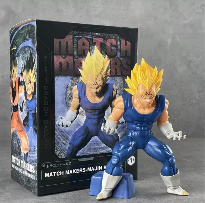 Dragon Ball Z Son Goku Super Saiyan VS Majin Vegeta Action Figure