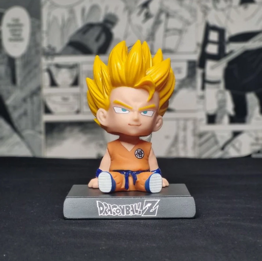 Dragon Ball Z Gotenks Bobblehead | Fun Desk Decor Collectible Figure for Anime Fans