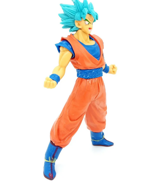 DBZ Goku Super Saiyan Blue God Self Standing Action Figures