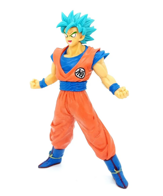 DBZ Goku Super Saiyan Blue God Self Standing Action Figures