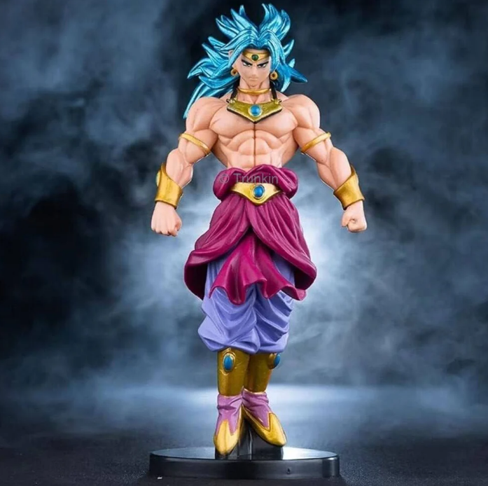 DBZ Legendary Super Saiyan Broly Blue Hair Edition Action Figure