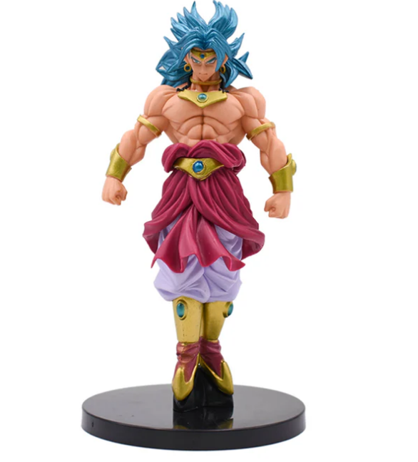 DBZ Legendary Super Saiyan Broly Blue Hair Edition Action Figure