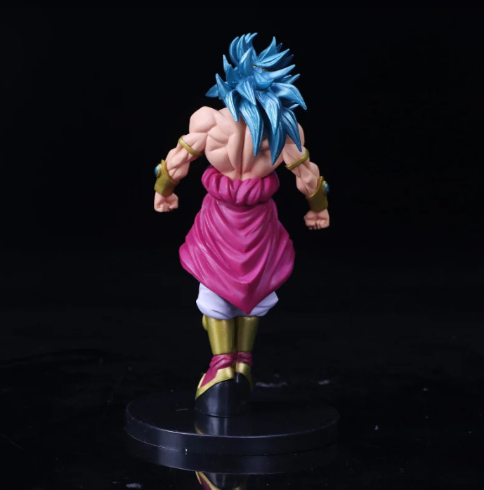 DBZ Legendary Super Saiyan Broly Blue Hair Edition Action Figure