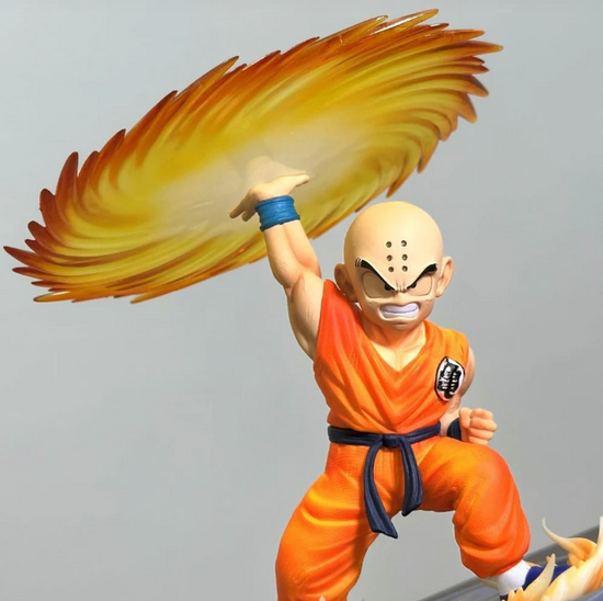 Dragon Ball Z | Krillin Attacking Anime Action Figure