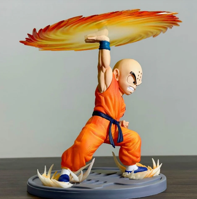 Dragon Ball Z | Krillin Attacking Anime Action Figure