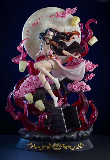 Demon Slayer Anime Statue, Exquisite Kamado Nezuko Doll Ornaments, Best Gift Collection