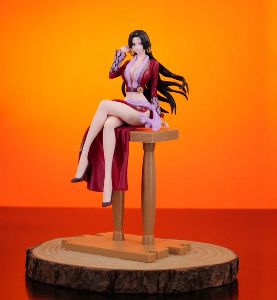 One piece Boa hancock Sitting On Chair