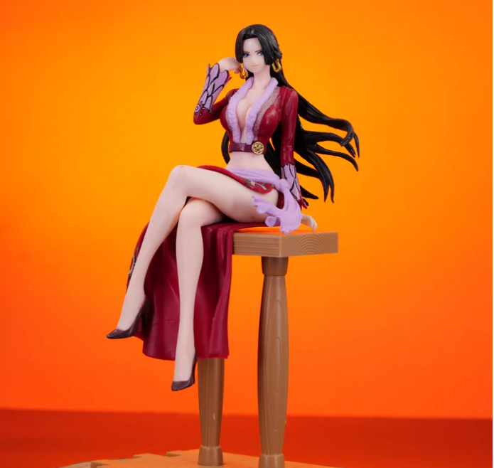 One piece Boa hancock Sitting On Chair