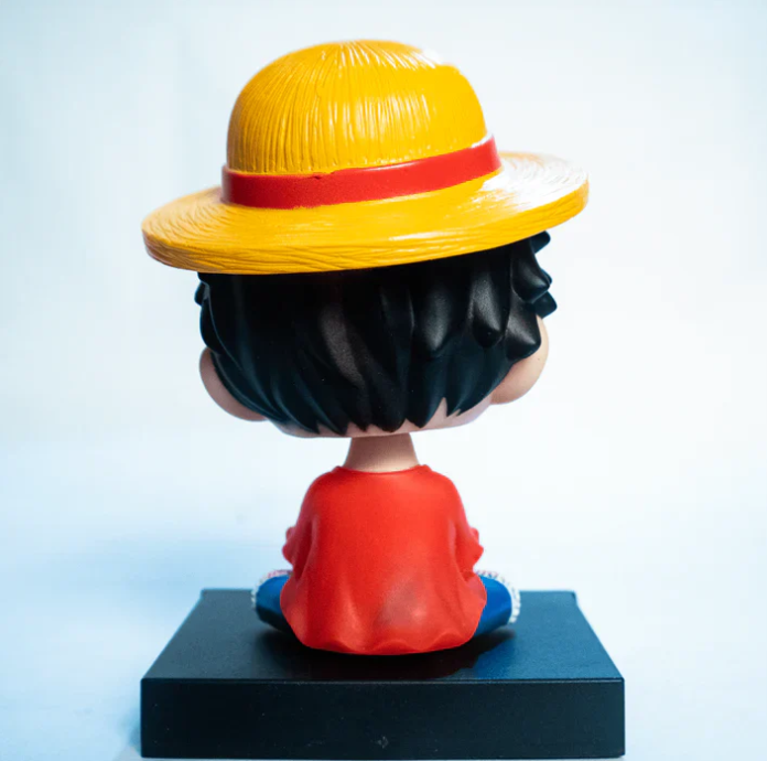 One Piece | Monkey D. Luffy Bobblehead With Mobile Holder | Car, Table, Desk