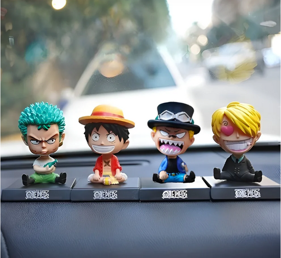 One Piece | Monkey D. Luffy Bobblehead With Mobile Holder | Car, Table, Desk