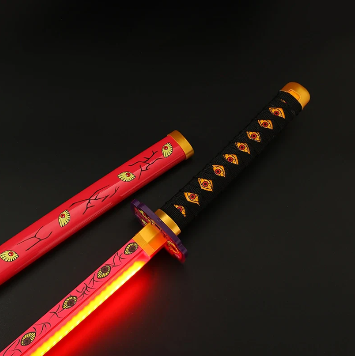 Demon Slayer Kokushibo LED Katana | Samurai Sword Replica | Collectible Sword