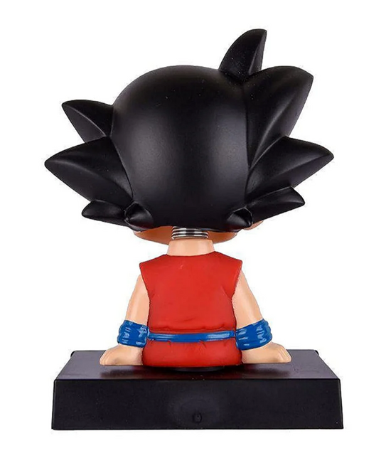 DBZ Goku Bobblehead With Mobile Holder For Cars, Work Desk