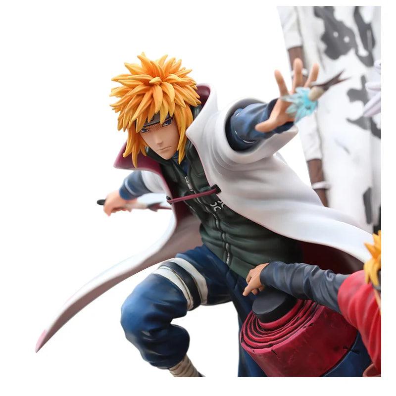 Naruto | Legendary Trio : Naruto, Minato & Jiraiya PVC Action Figurine - Senzo