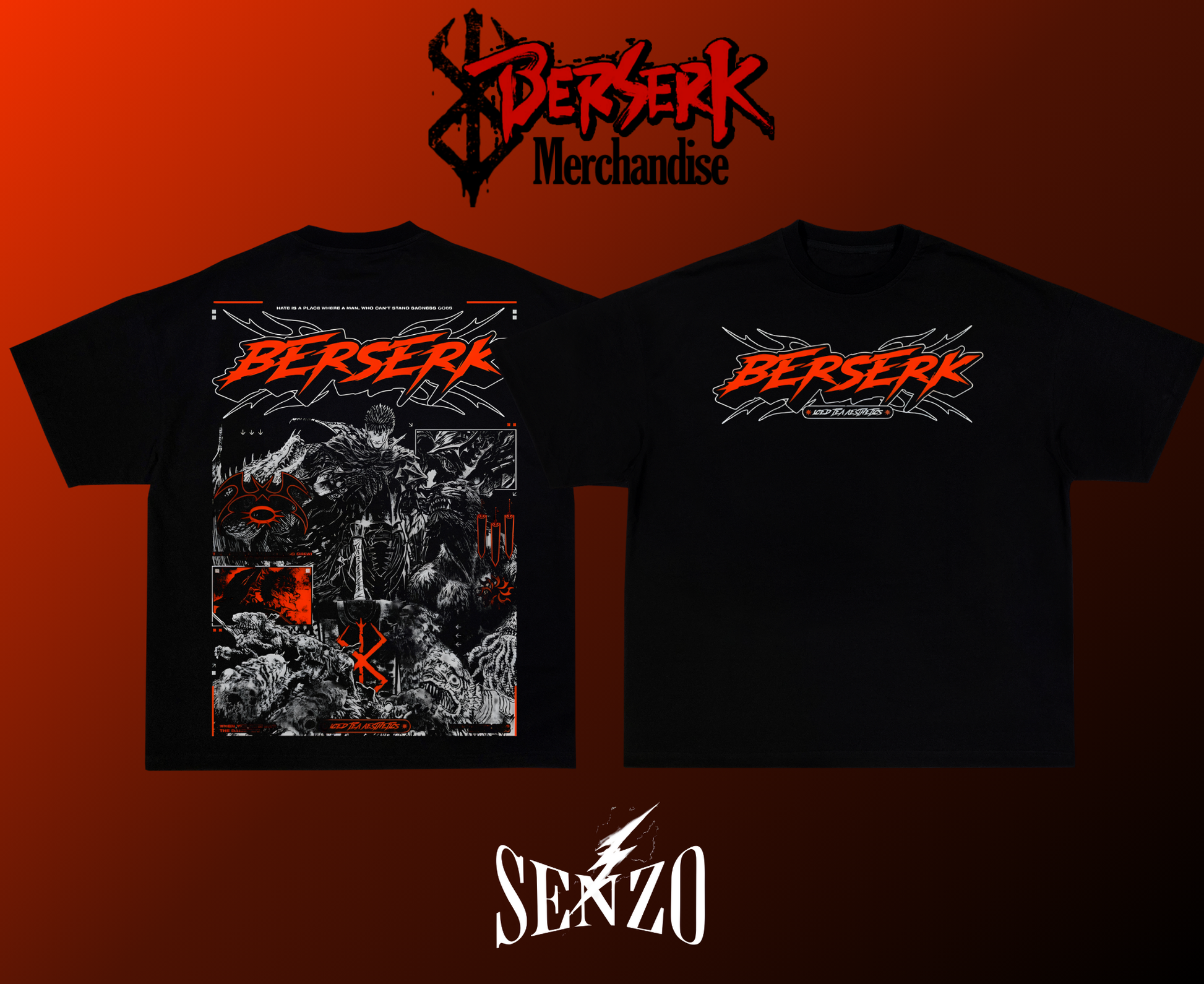 Berserk Oversized Tee