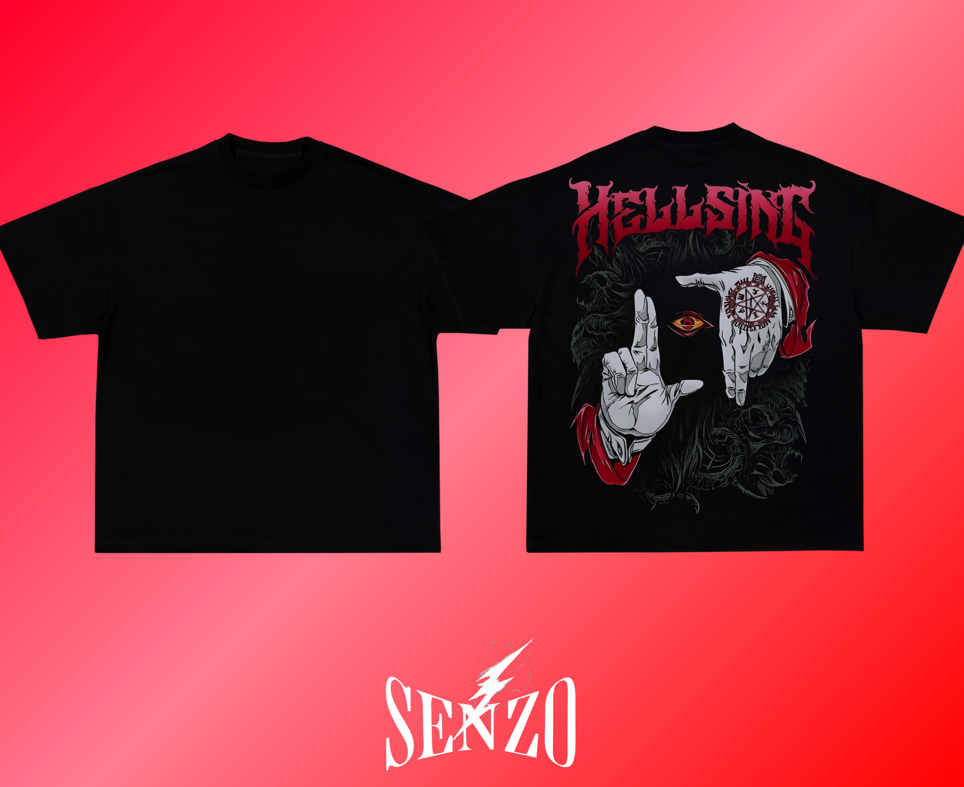 Hellsing Oversized Tee