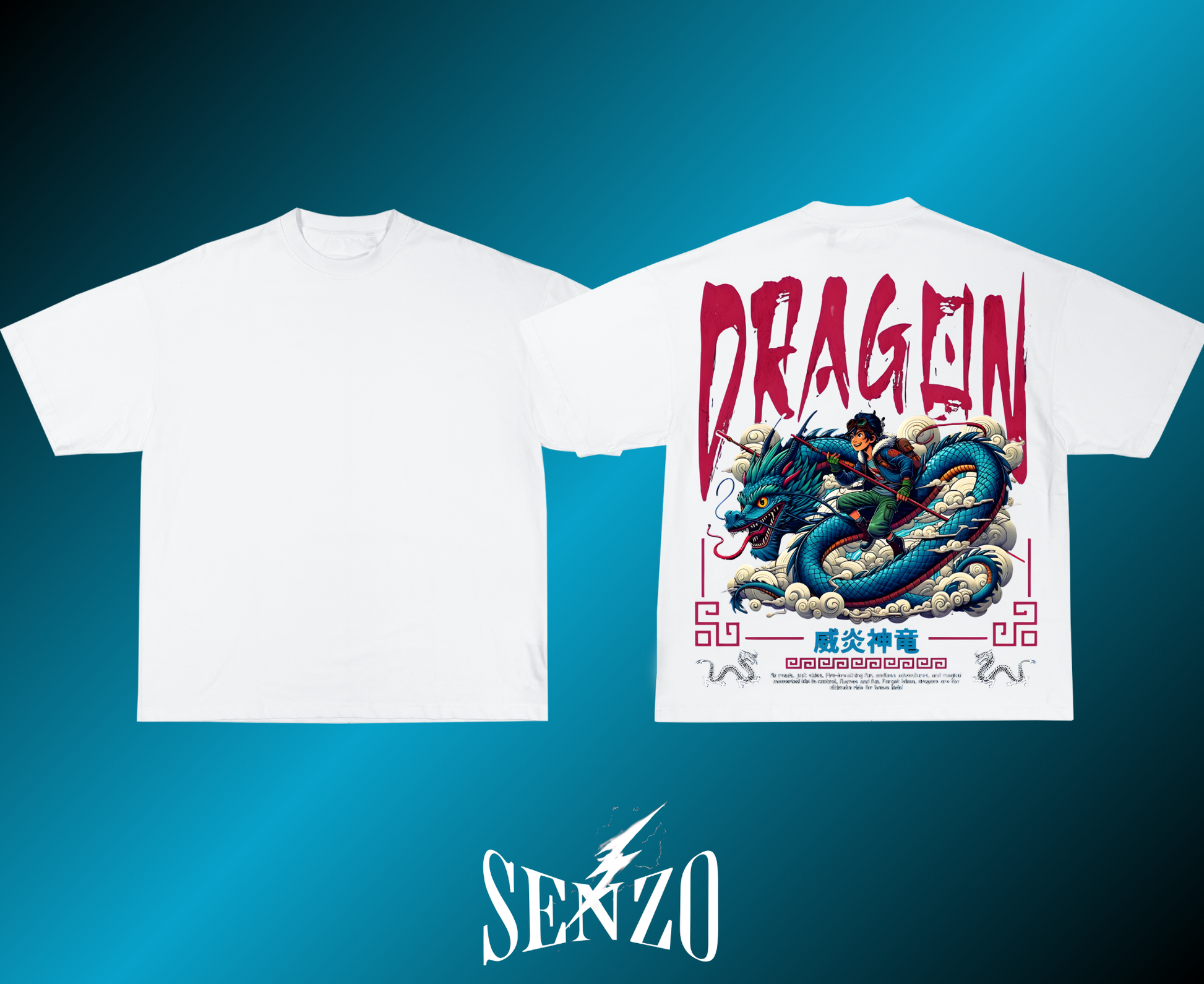 Dragon Oversized Tee