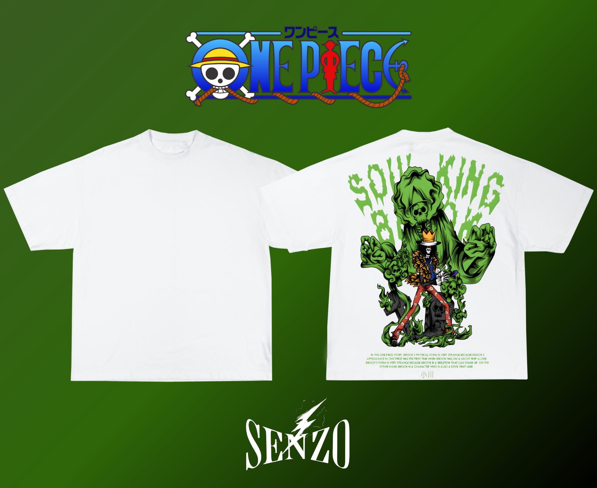 One Piece Soul King Oversized Tee