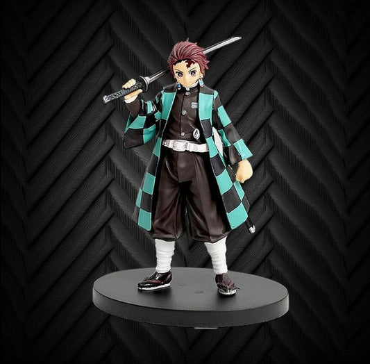 Tanjiro Kamado Action Figure PVC Model – Demon Slayer Collectible | Premium Anime Figurine - Senzo