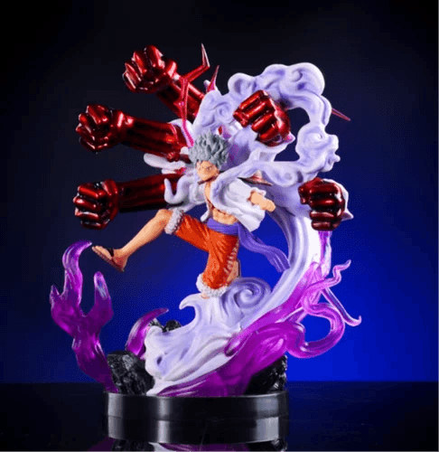 Monkey D. Luffy Gear 5 Sun God Nika Action Figure – One Piece Collectible | Premium Anime Figurine - Senzo