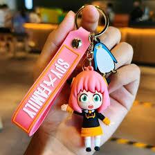 SPY X FAMILY Anya | 3D Lanyard Keychain | Silicone - Senzo