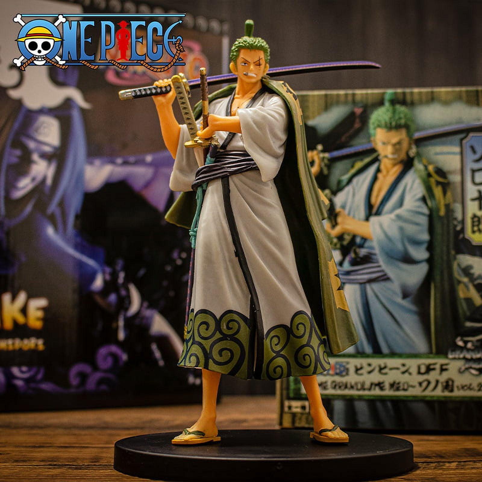 Roronoa Zoro Kimono Action Figure – One Piece Collectible | Premium Anime Figurine - Senzo